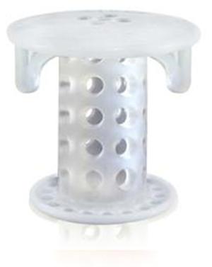 SinkShroom® (Clear) The Hair Catcher That Prevents Clogged Bathroom Sink Drains by TubShroom.com