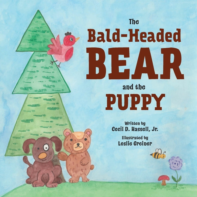 The Bald-Headed Bear and the Puppy - Paperback by Books by splitShops