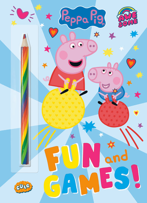 Fun and Games! (Peppa Pig) - Paperback by Books by splitShops