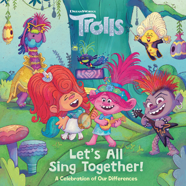 Let's All Sing Together! (DreamWorks Trolls) - Paperback by Books by splitShops