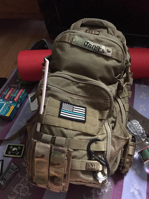 Tactical USA Flag Patch with Detachable Backing by Jupiter Gear Home