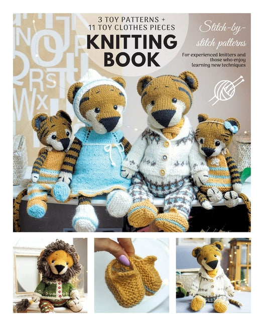 Knitting book - Tiger Family - Paperback by Books by splitShops