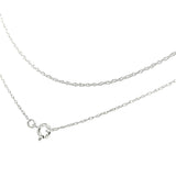 10K Gold 0.5 mm Slender & Dainty Fine Rope Chain Necklace by Haus of Brilliance