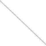 10K White Gold 1/10 Cttw Miracle Set Round-Cut Diamond 18" Pendant Necklace - Choice of Shape by Haus of Brilliance