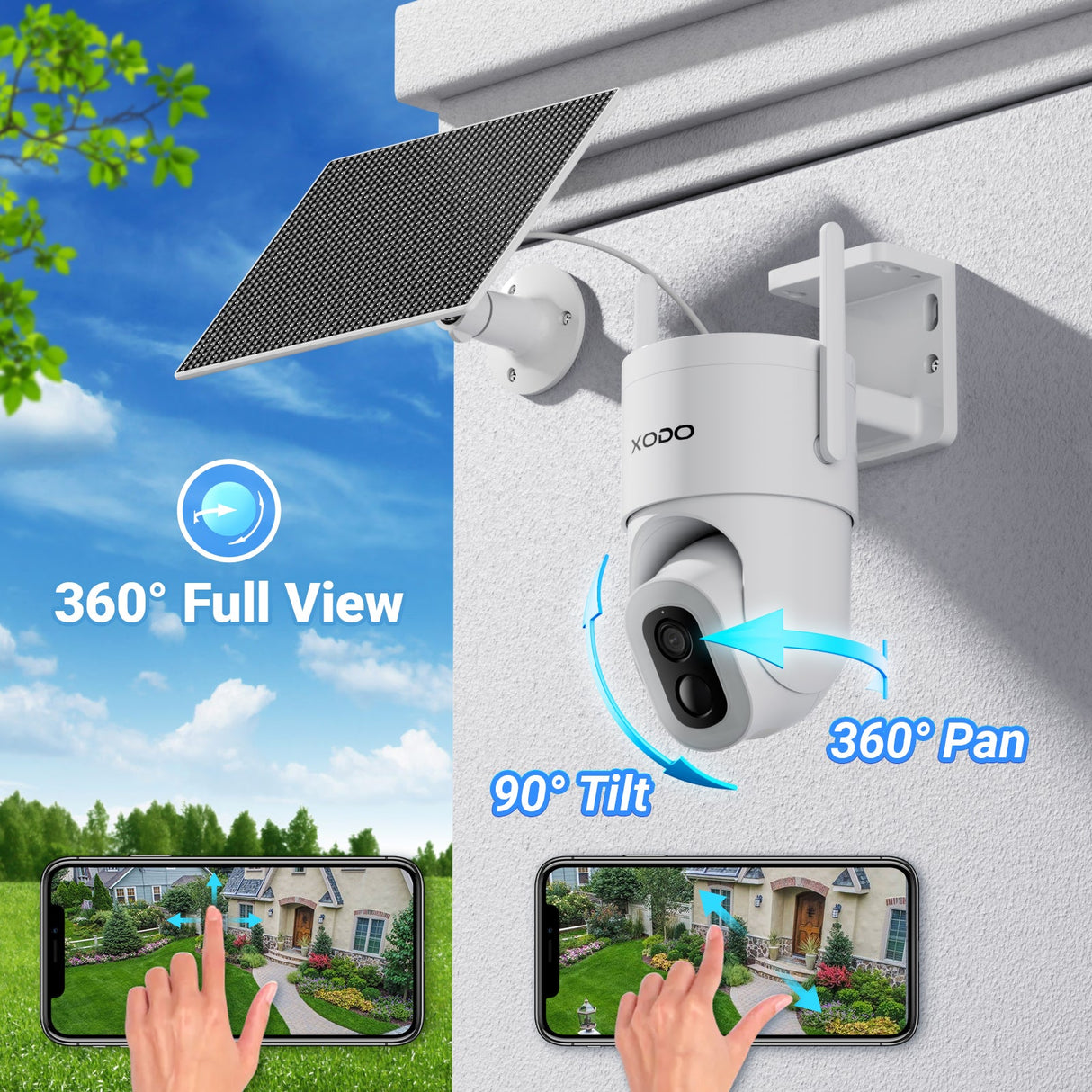 E15 Smart Wi-Fi Security Camera by Contixo