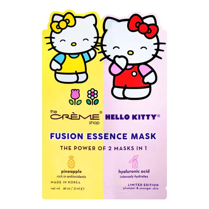 Hello Kitty & Mimi | Pineapple & Hyaluronic Acid Fusion Sheet Mask by Innogoodshop