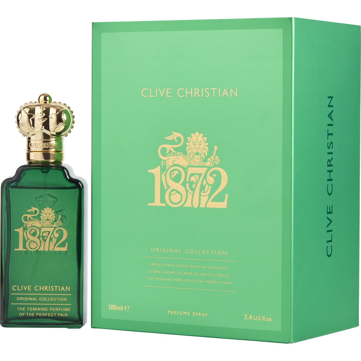 CLIVE CHRISTIAN 1872 by Clive Christian - PERFUME SPRAY 3.4 OZ (ORIGINAL COLLECTION) - Women