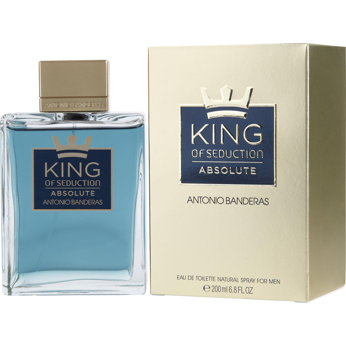 KING OF SEDUCTION ABSOLUTE by Antonio Banderas - EDT SPRAY 6.8 OZ - Men