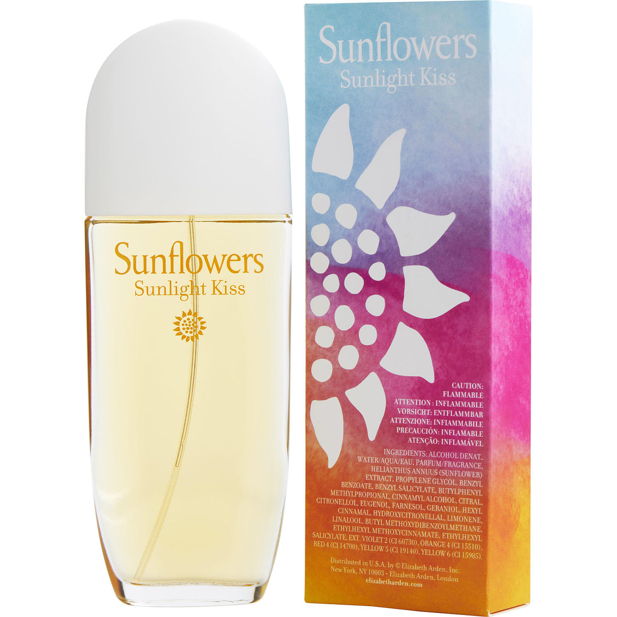 SUNFLOWERS SUNLIGHT KISS by Elizabeth Arden - EDT SPRAY 3.3 OZ - Women