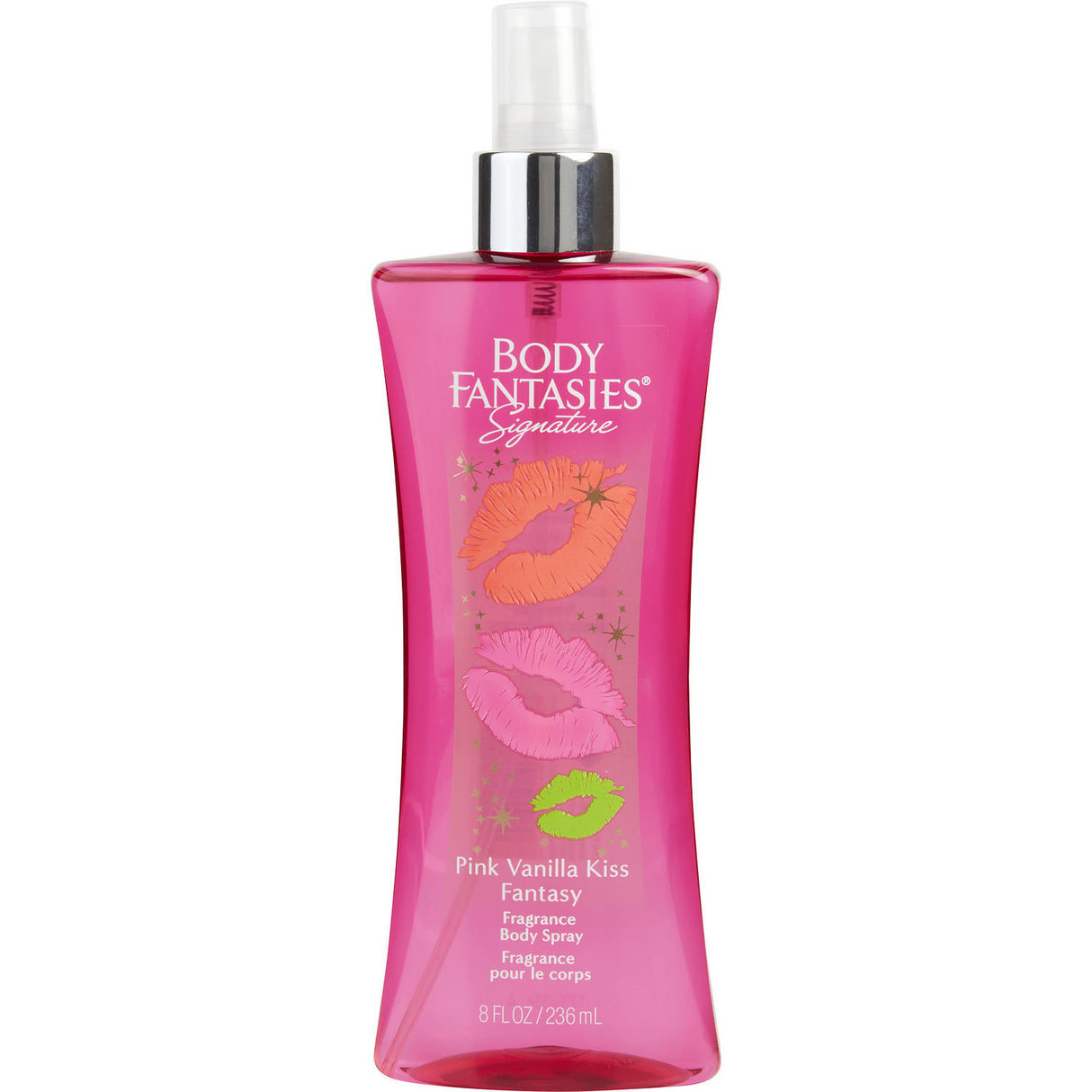 BODY FANTASIES PINK VANILLA KISS FANTASY by Body Fantasies - BODY SPRAY 8 OZ - Women