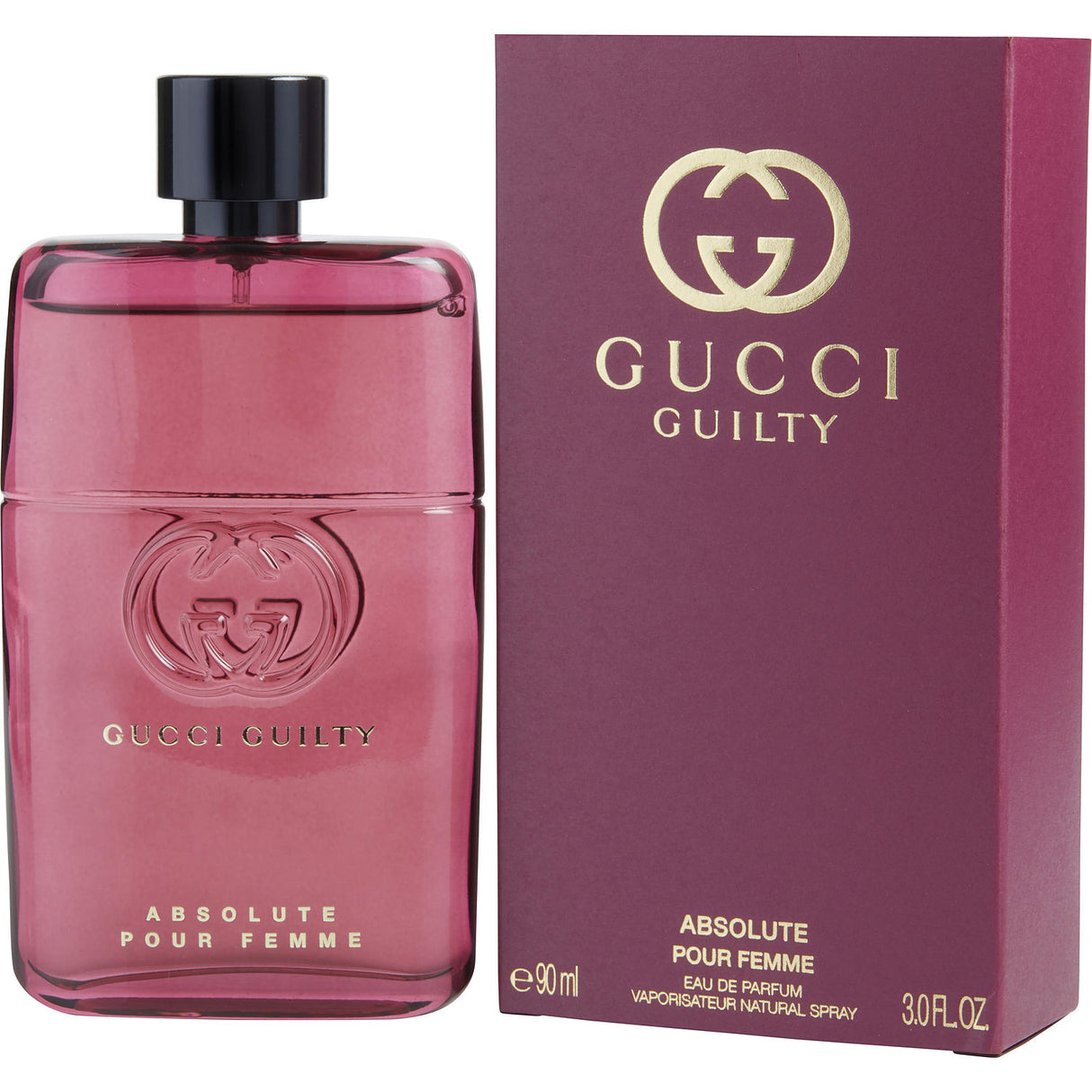 GUCCI GUILTY ABSOLUTE POUR FEMME by Gucci - EAU DE PARFUM SPRAY 3 OZ - Women