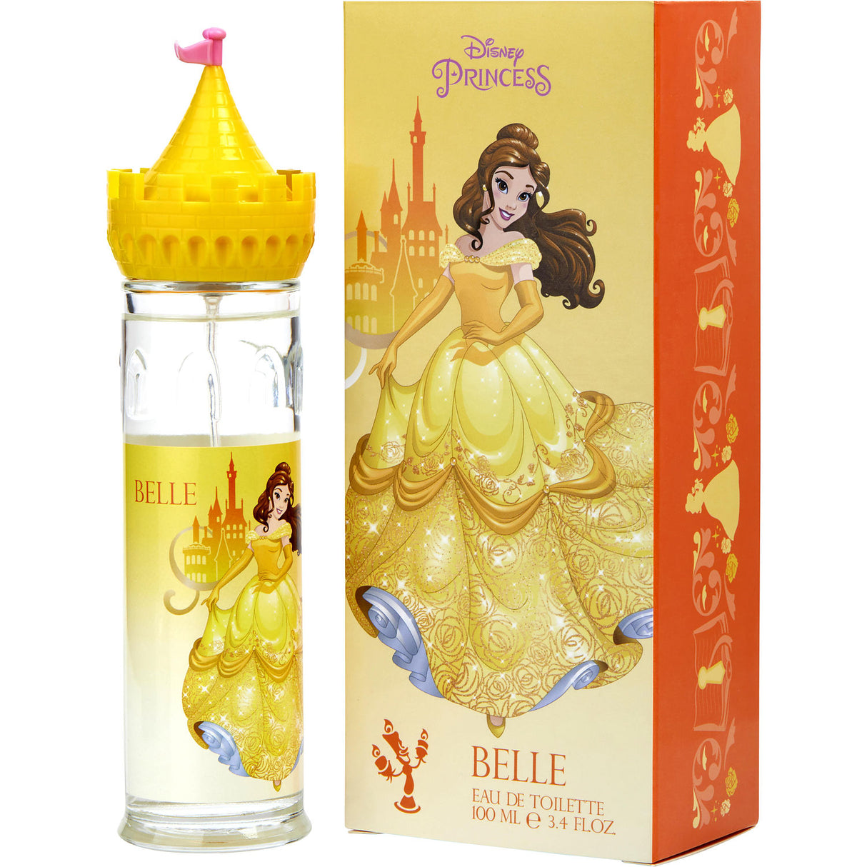 BEAUTY & THE BEAST by Disney - PRINCESS BELLE EDT SPRAY 3.4 OZ (CASTLE PACKAGING) - Women