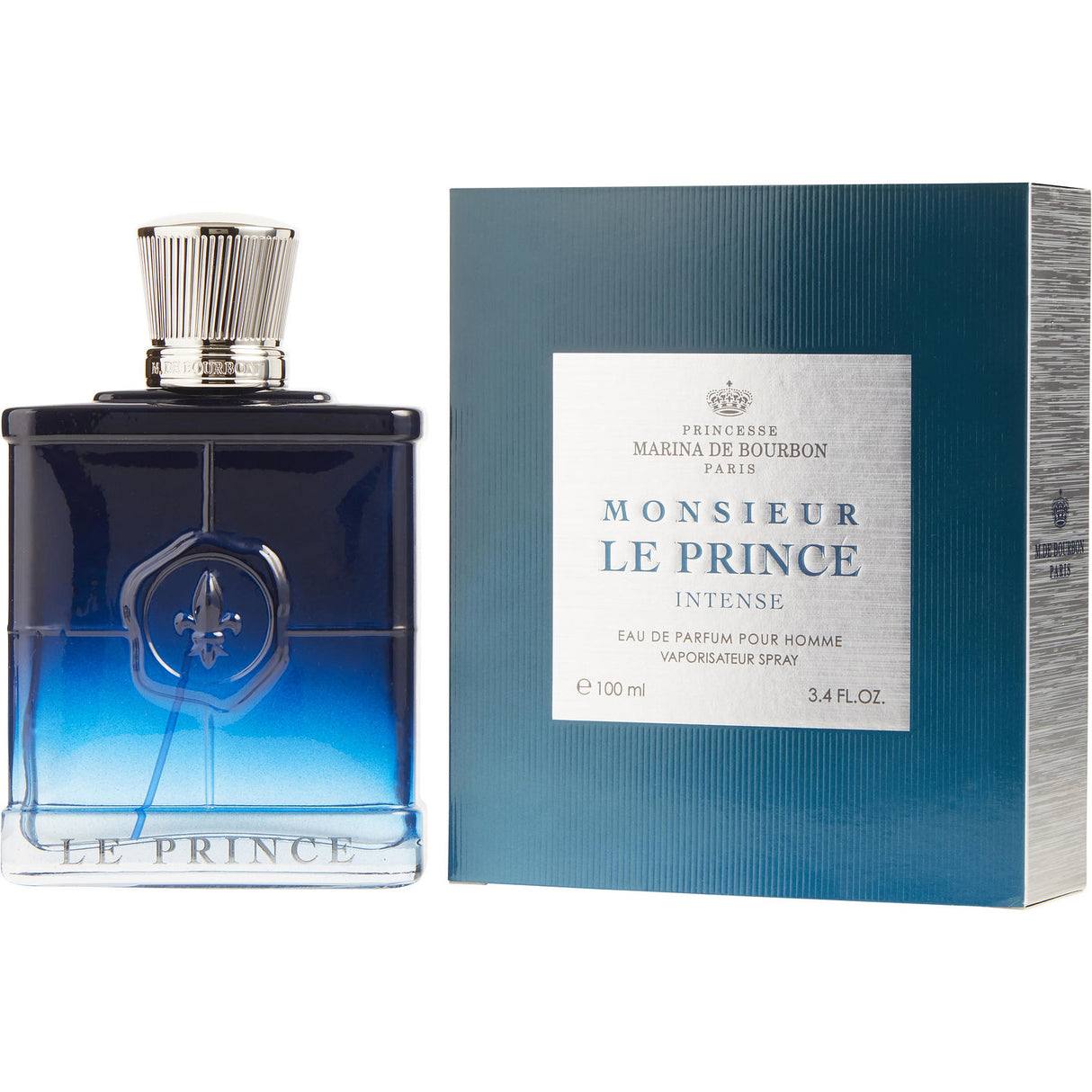 MARINA DE BOURBON MONSIEUR LE PRINCE INTENSE by Marina de Bourbon - EAU DE PARFUM SPRAY 3.4 OZ - Men