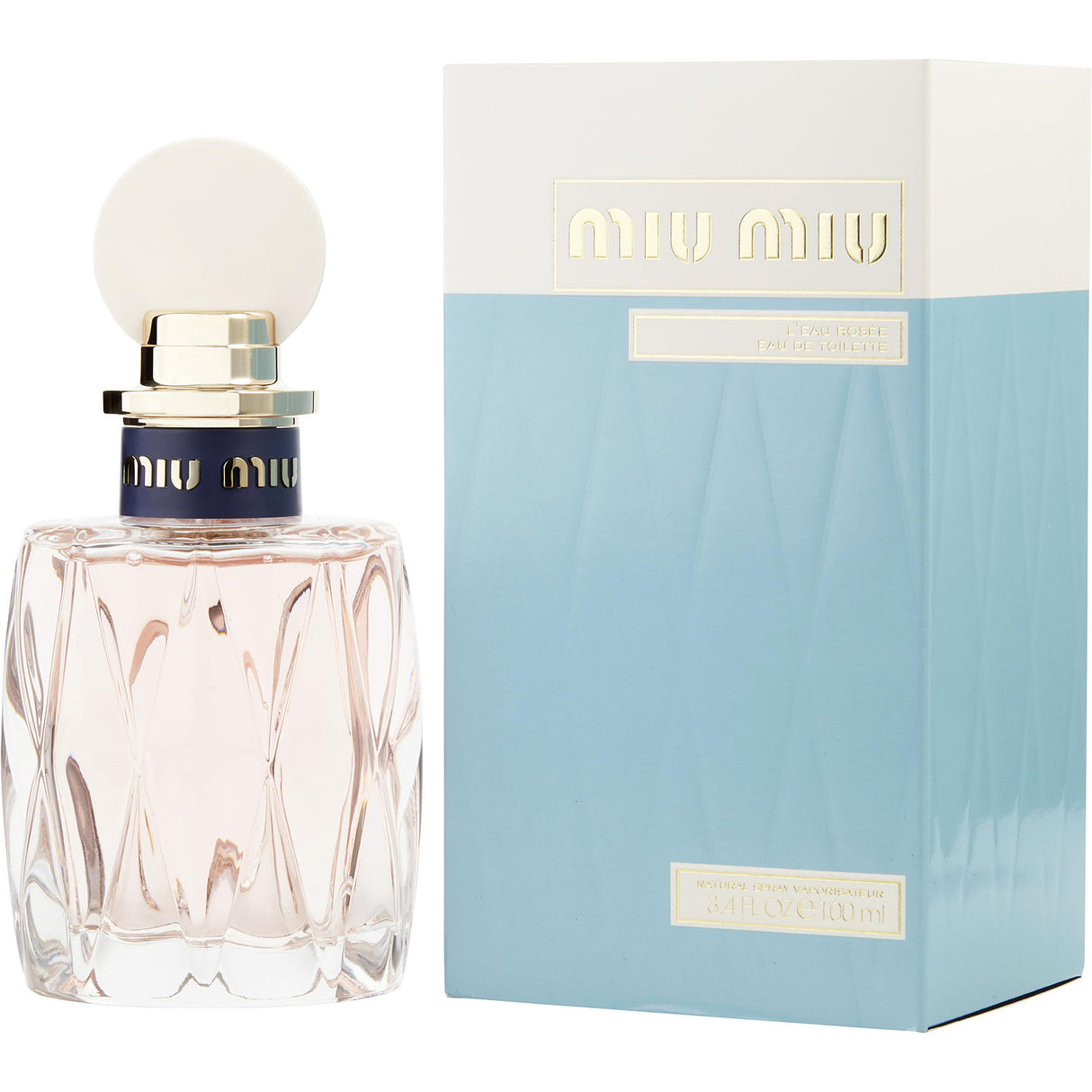 MIU MIU L'EAU ROSEE by Miu Miu - EDT SPRAY 3.4 OZ - Women