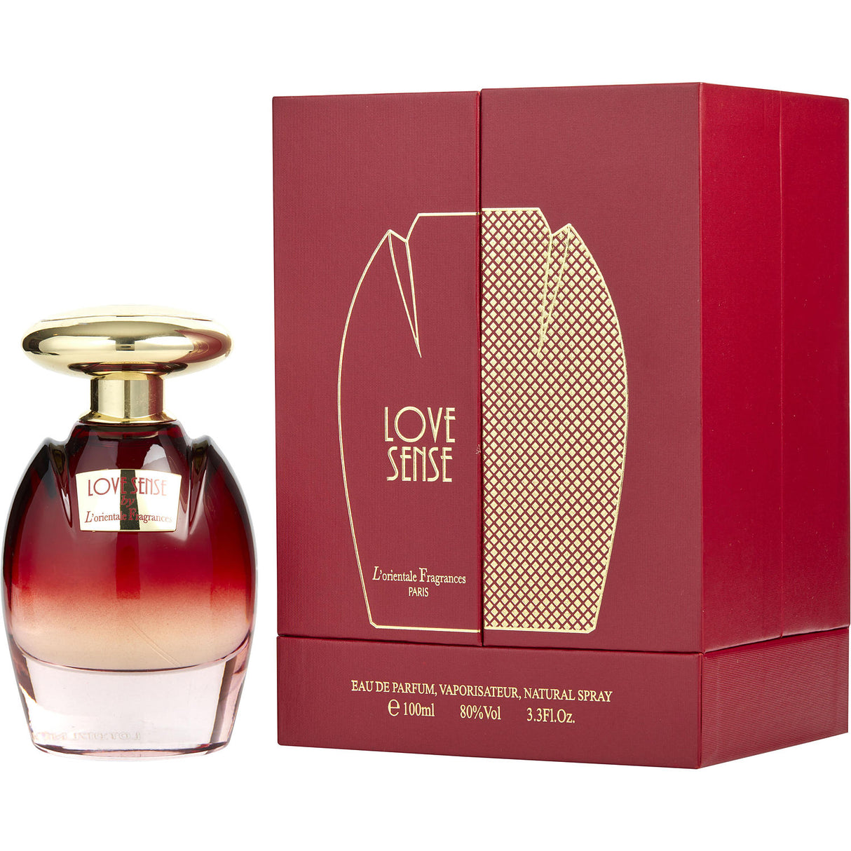 L'ORIENTAL LOVE SENSE RED by Estelle Ewen - EAU DE PARFUM SPRAY 3.4 OZ - Women