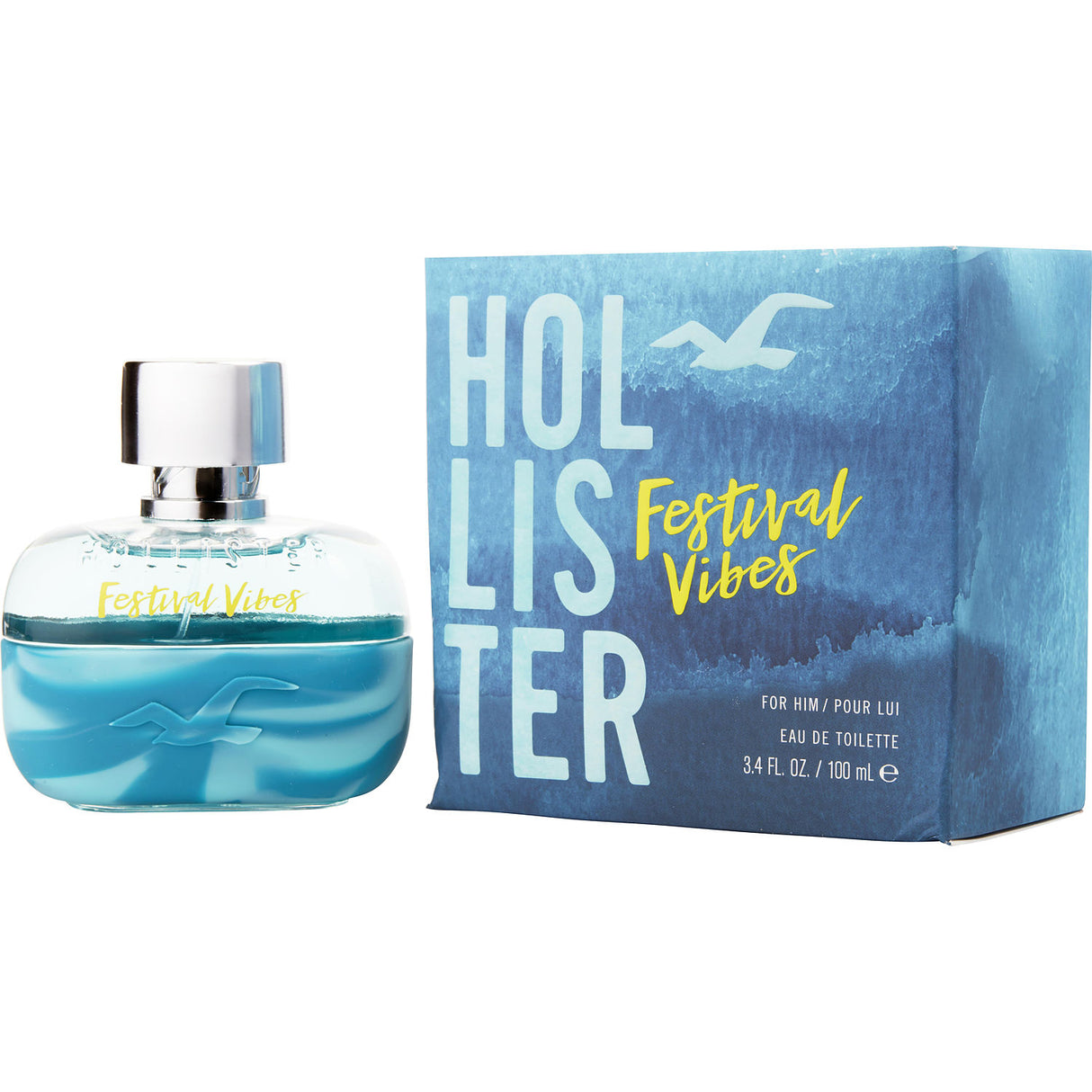 HOLLISTER FESTIVAL VIBES by Hollister - EDT SPRAY 3.4 OZ - Men