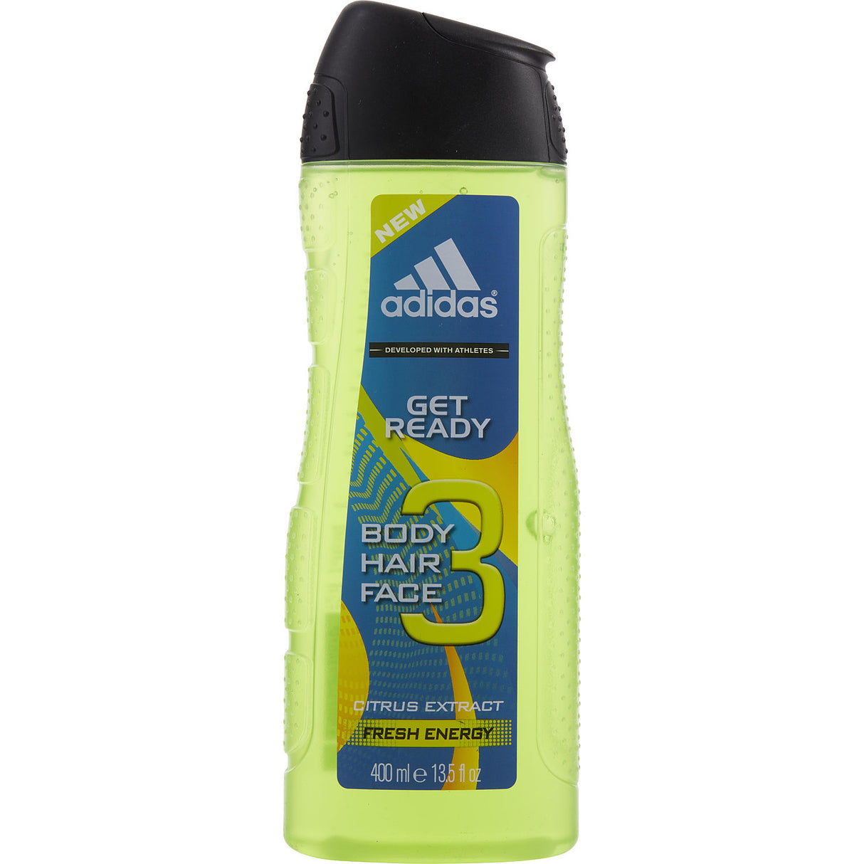 ADIDAS GET READY by Adidas - HAIR & BODY SHOWER GEL 13.5 OZ - Men