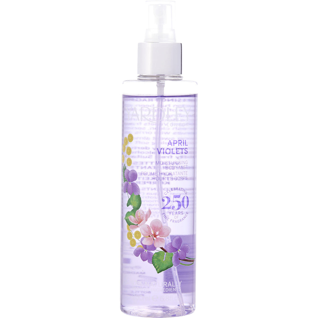 YARDLEY APRIL VIOLETS FRAGRANCE by - BODY MIST 6.7 OZ - Women