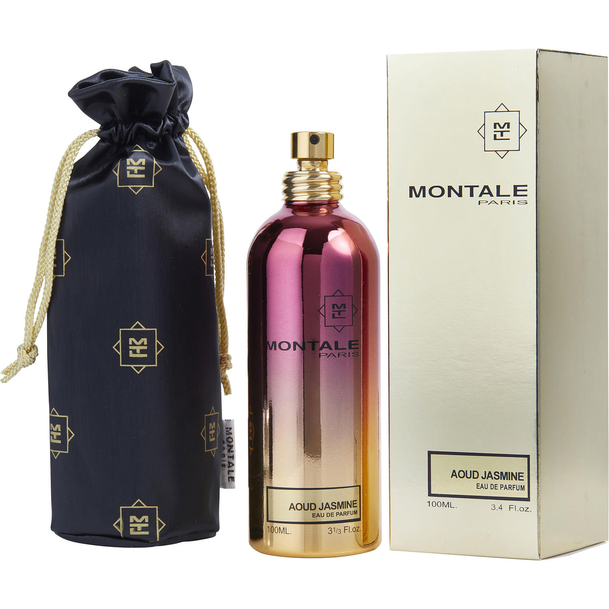 MONTALE PARIS AOUD JASMINE by Montale - EAU DE PARFUM SPRAY 3.4 OZ - Unisex