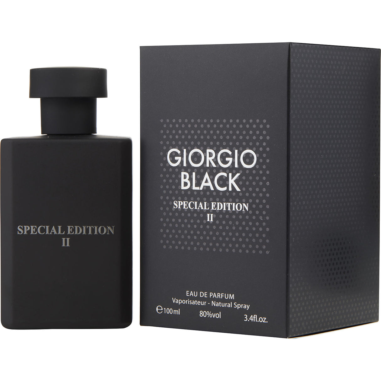 GIORGIO BLACK by Giorgio Group - EAU DE PARFUM SPRAY 3.4 OZ (SPECIAL EDITION II) - Men