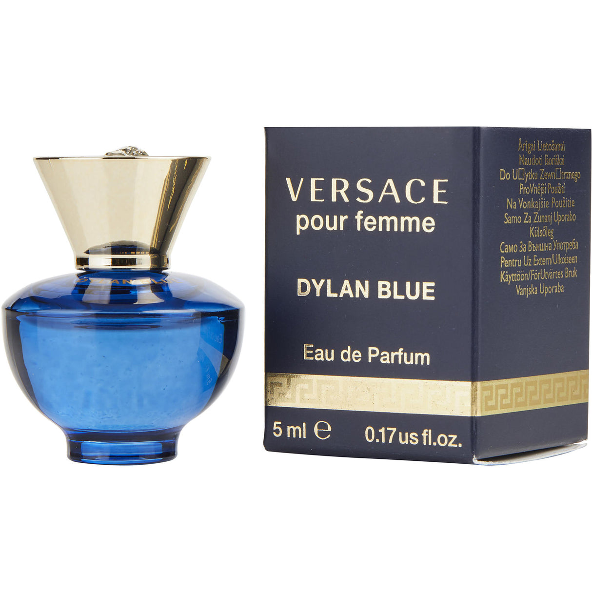 VERSACE DYLAN BLUE by Gianni Versace - EAU DE PARFUM 0.17 OZ MINI - Women