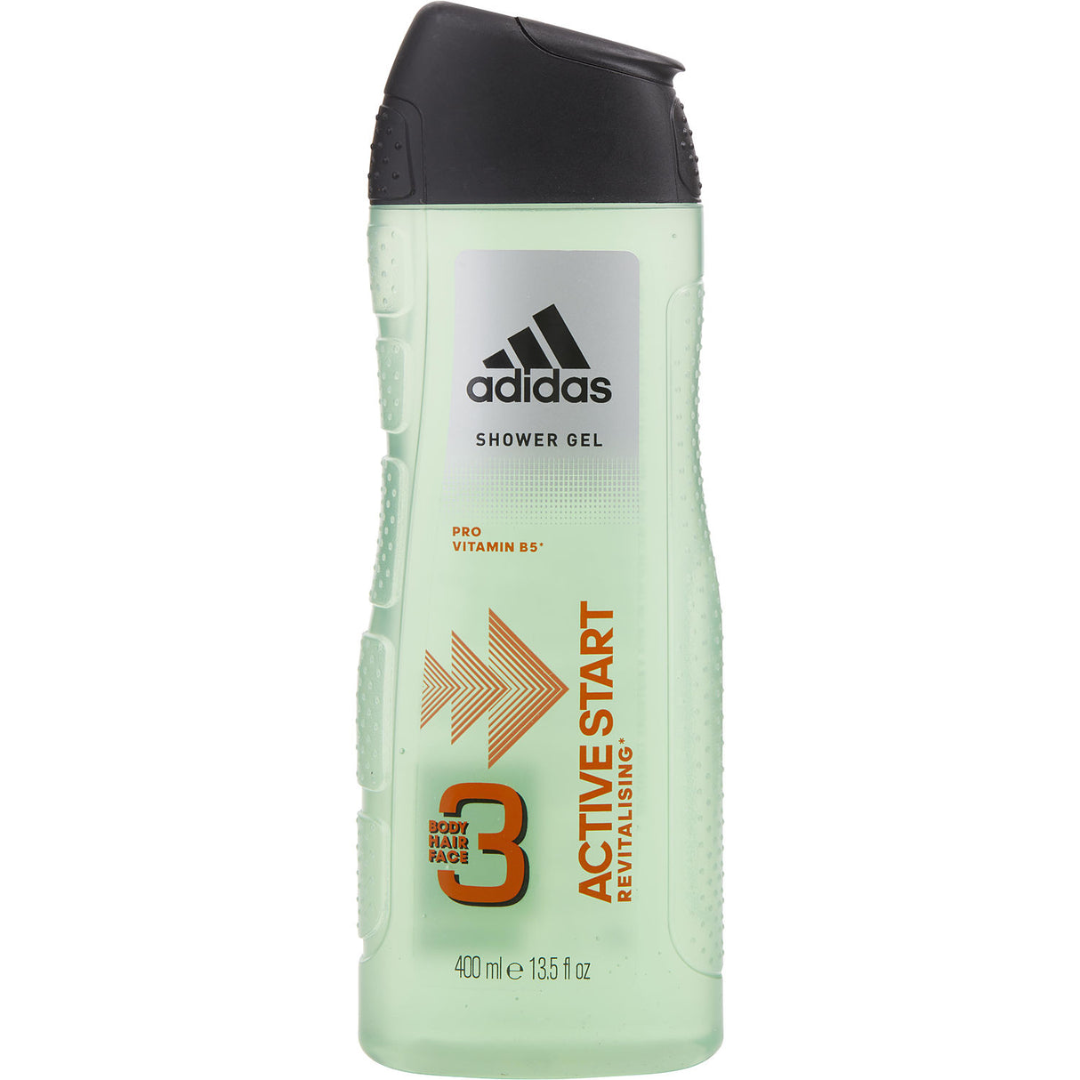 ADIDAS ACTIVE START by Adidas - 3 BODY & HAIR & FACE SHOWER GEL 13.5 OZ - Men