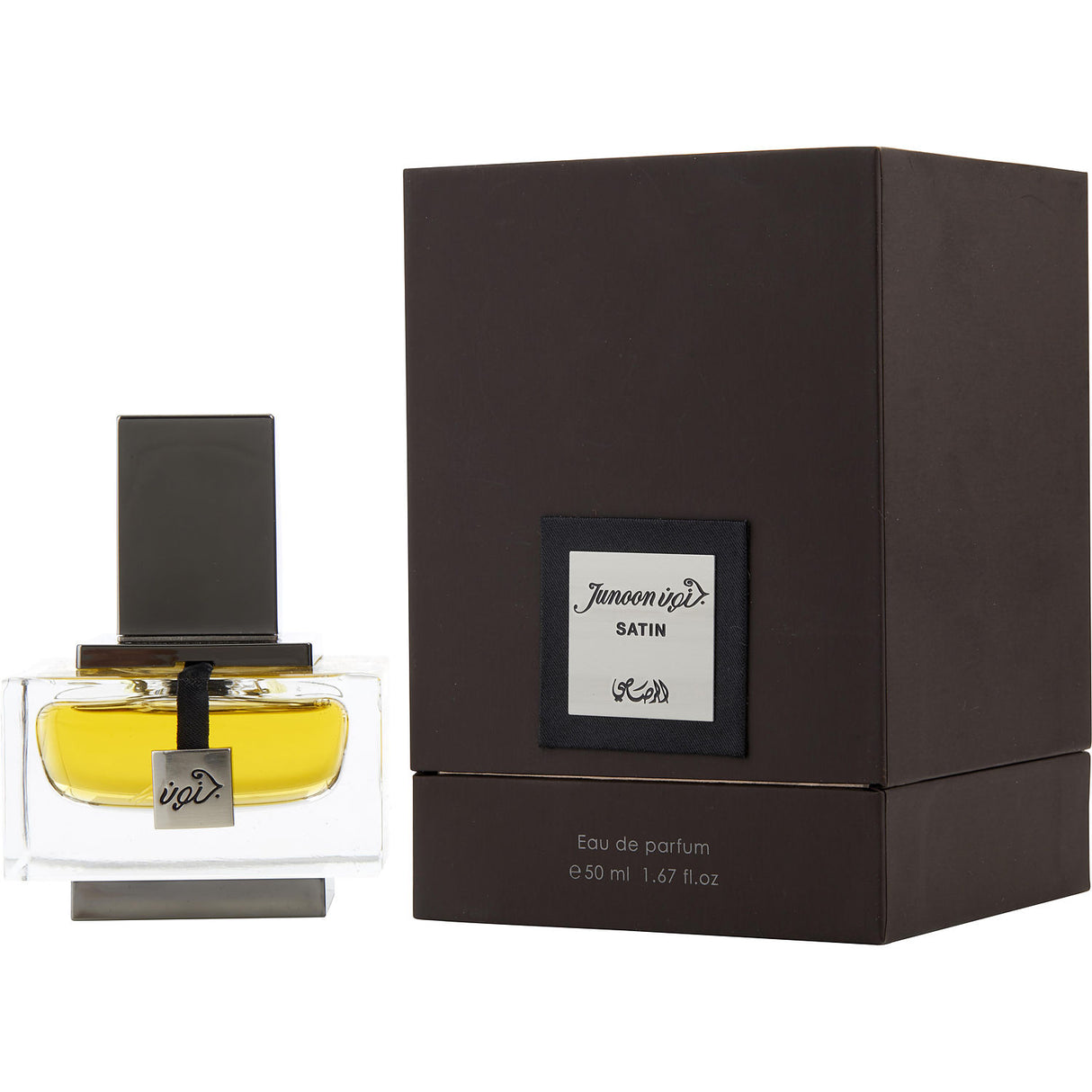 RASASI JUNOON SATIN POUR HOMME by Rasasi - EAU DE PARFUM SPRAY 1.7 OZ - Men