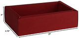 Clear Sleeve Sliding Red Gift Box 12 Pack 7 X 4.75 X 2 by Hammont