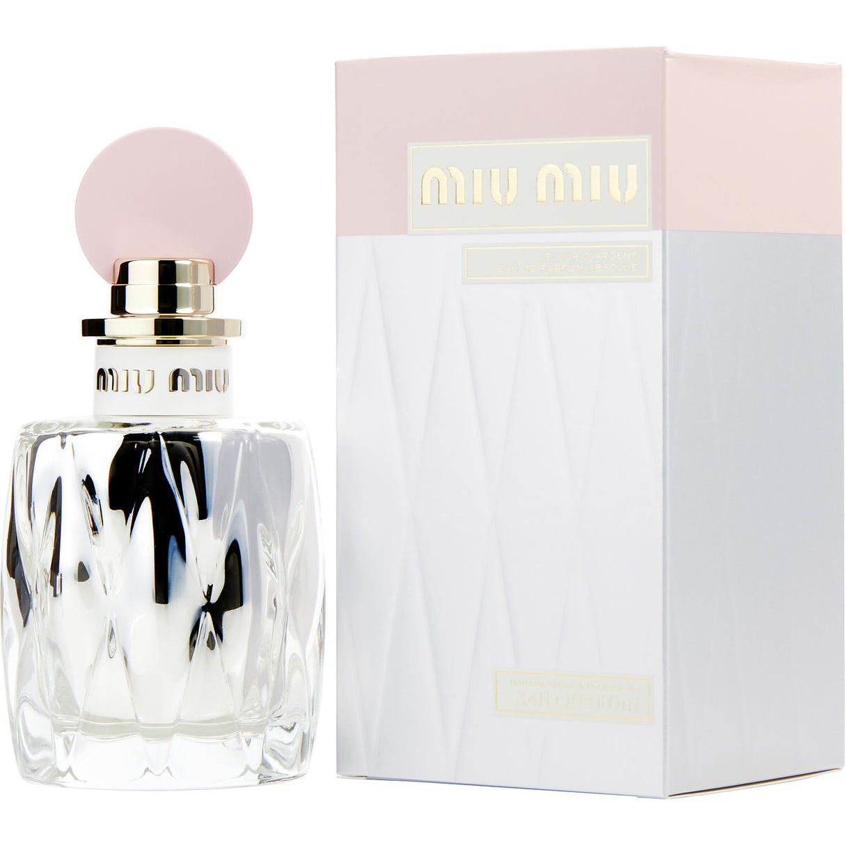 MIU MIU FLEUR D'ARGENT by Miu Miu - EAU DE PARFUM ABSOLUE SPRAY 3.4 OZ - Women