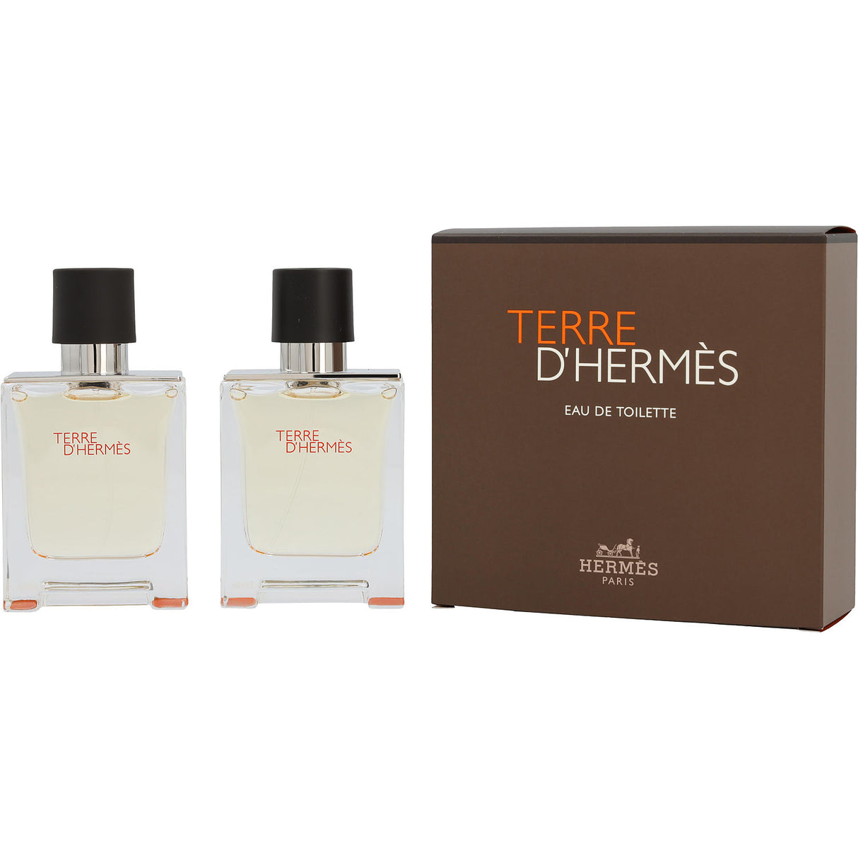 TERRE D'HERMES by Hermes - EDT SPRAY 1.6 OZ (TWO PIECES) - Men