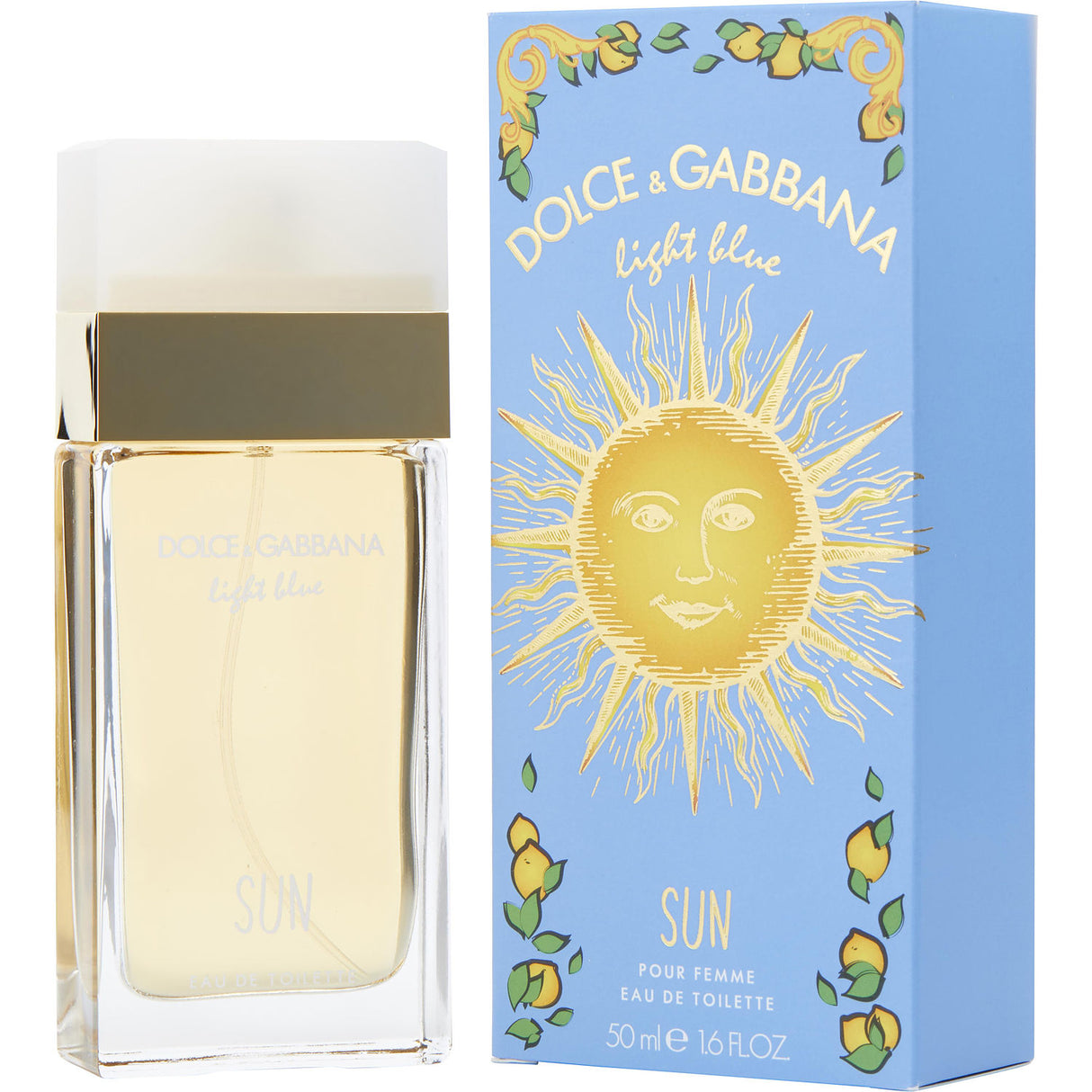 D & G LIGHT BLUE SUN by Dolce & Gabbana - EDT SPRAY 1.6 OZ (LIMITED EDITION) - Women