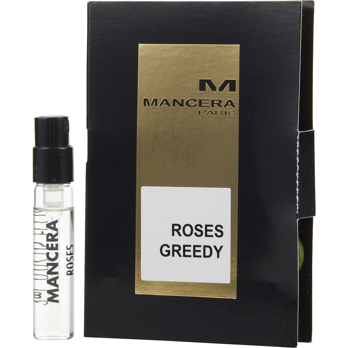 MANCERA ROSES GREEDY by Mancera - EAU DE PARFUM SPRAY VIAL ON CARD - Unisex