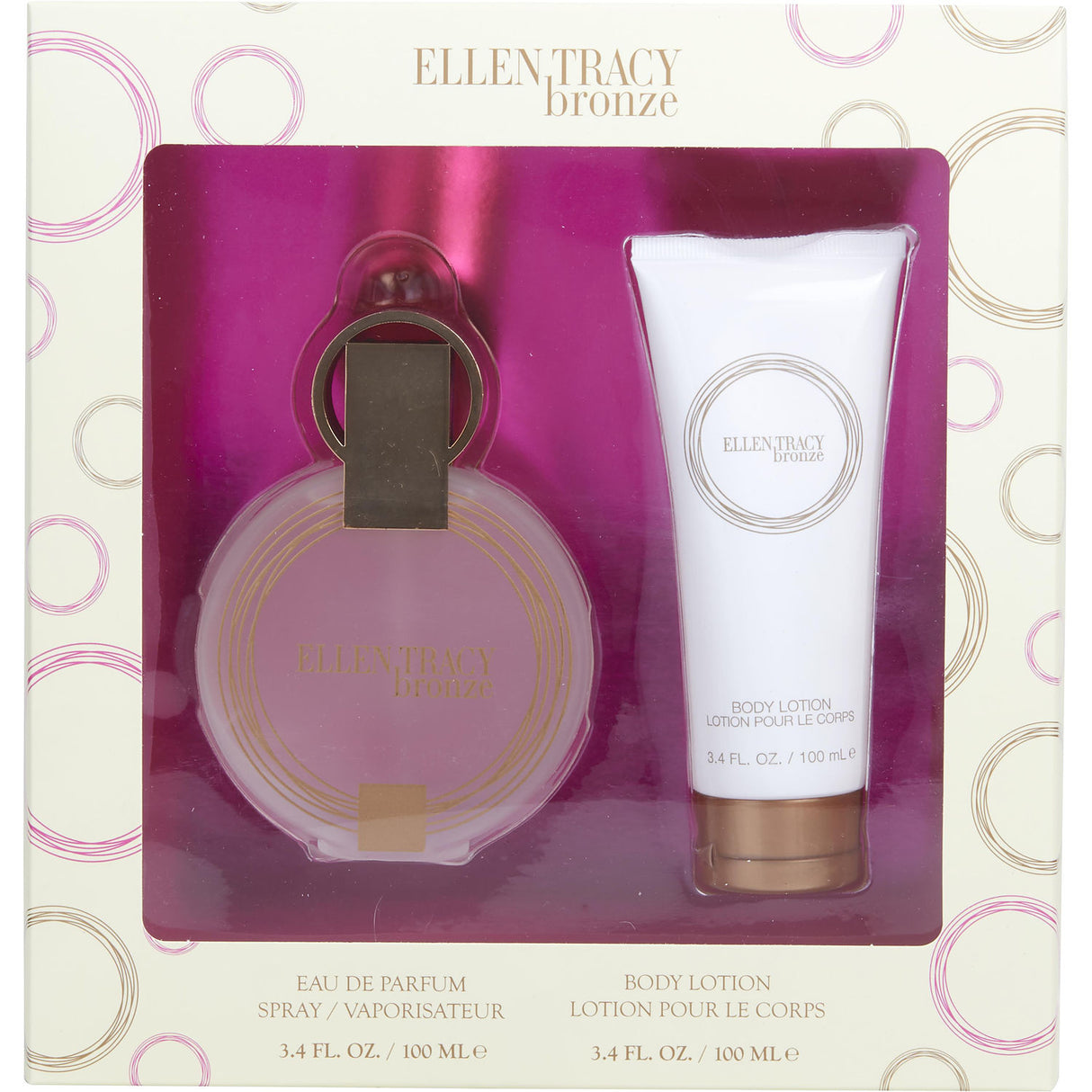 ELLEN TRACY BRONZE by Ellen Tracy - EAU DE PARFUM SPRAY 3.4 OZ & BODY LOTION 3.3 OZ - Women