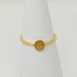 Tiny Initial Ring by Ellisonyoung.com