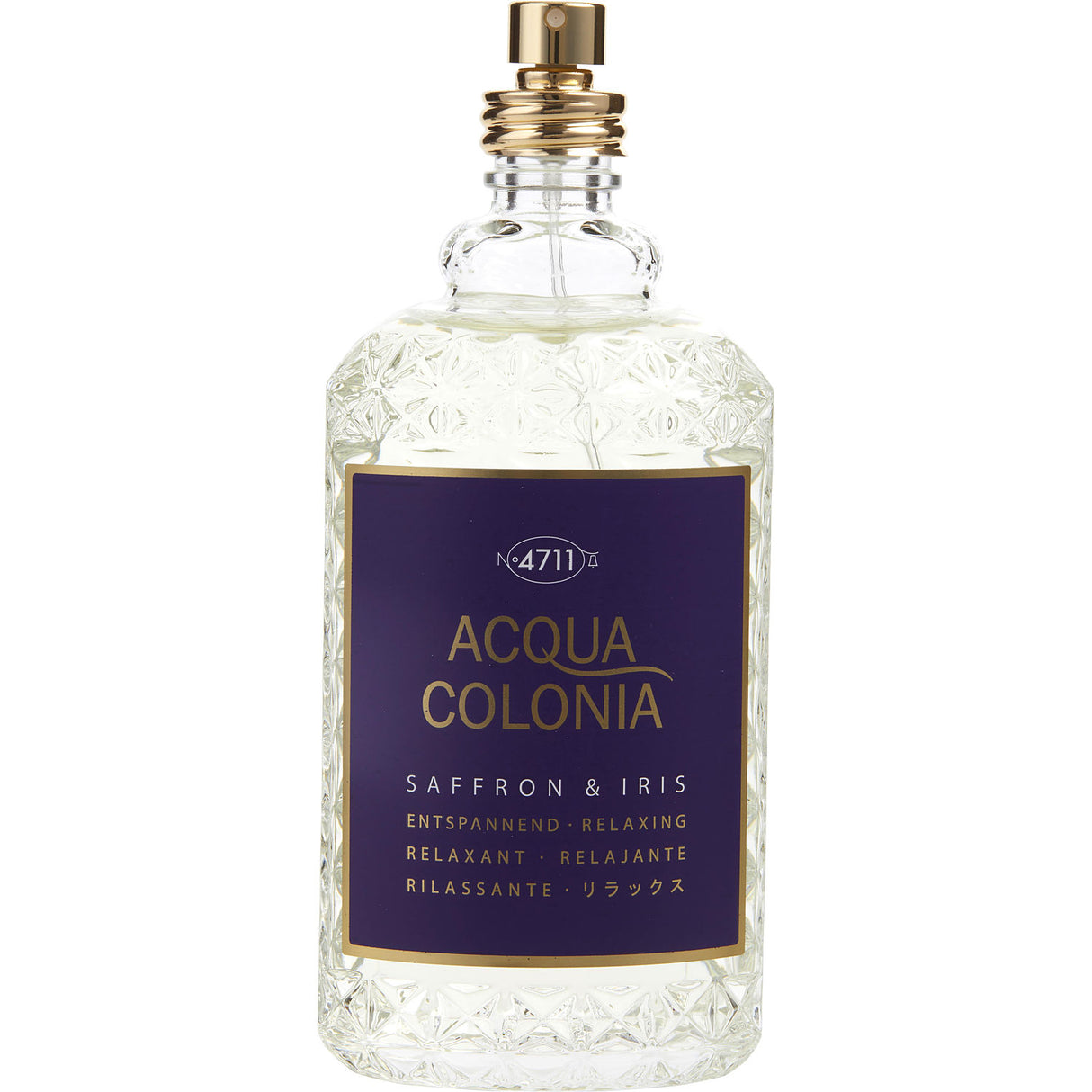 4711 ACQUA COLONIA SAFFRON & IRIS by 4711 - EAU DE COLOGNE SPRAY 5.7 OZ - Unisex