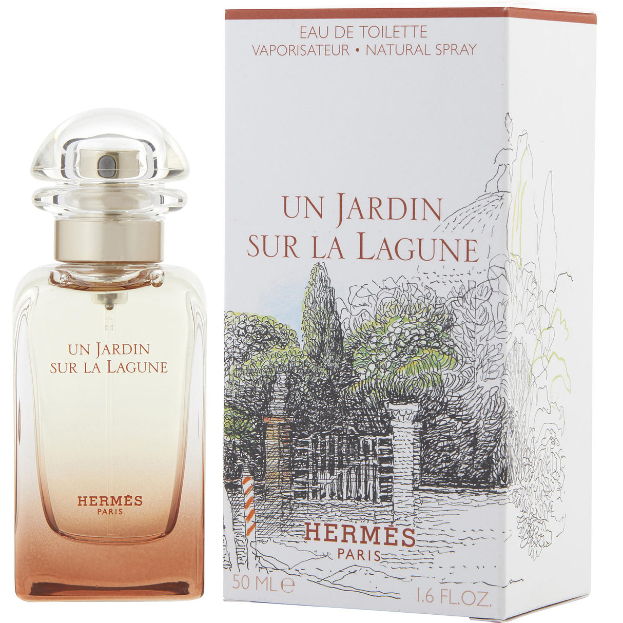 UN JARDIN SUR LA LAGUNE by Hermes - EDT SPRAY 1.6 OZ - Unisex