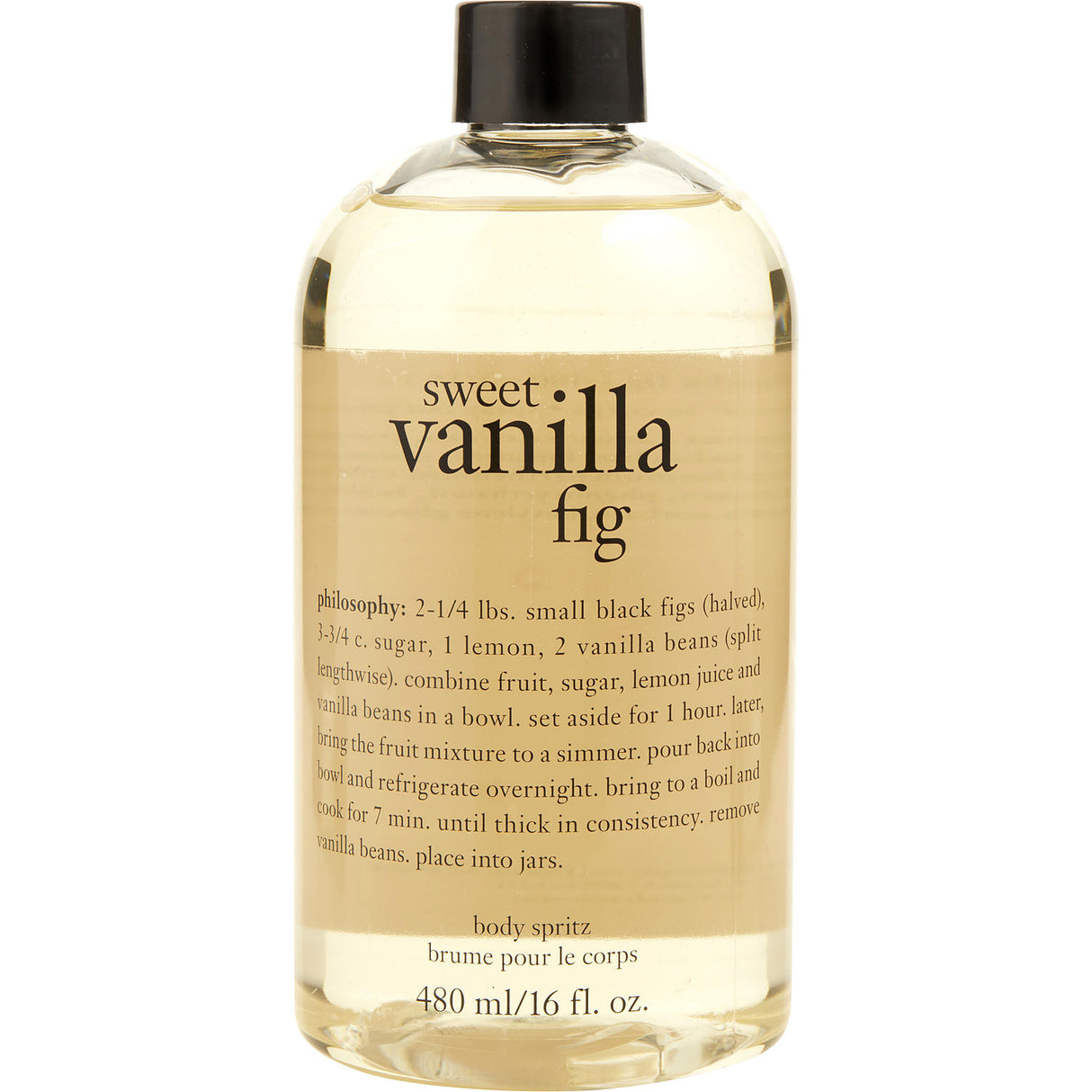 PHILOSOPHY SWEET VANILLA FIG by Philosophy - BODY SPRITZ 16 OZ (NO PUMP) - Women