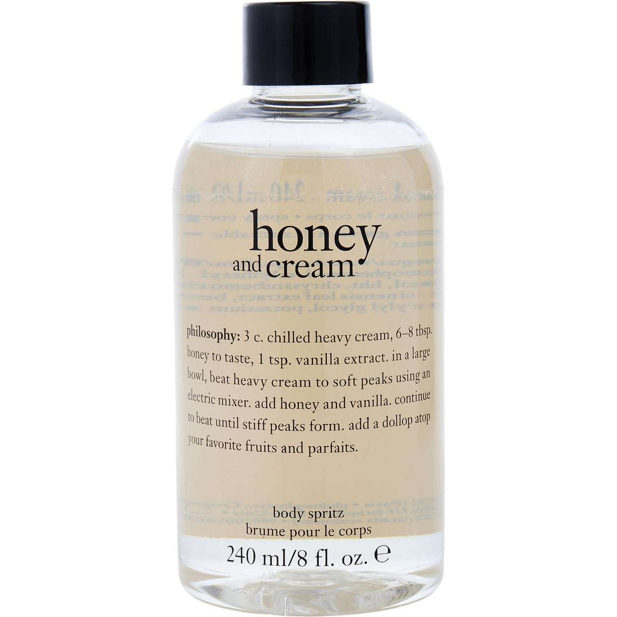 PHILOSOPHY HONEY & CREAM by Philosophy - BODY SPRITZ 8 OZ (NO PUMP) - Women