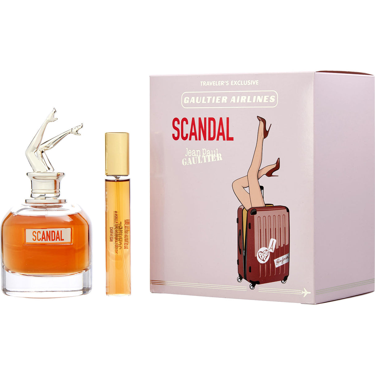 JEAN PAUL GAULTIER SCANDAL by Jean Paul Gaultier - EAU DE PARFUM SPRAY 2.7 OZ & EAU DE PARFUM SPRAY 0.67 OZ (TRAVEL OFFER) (PACKAGING MAY VARY) - Women