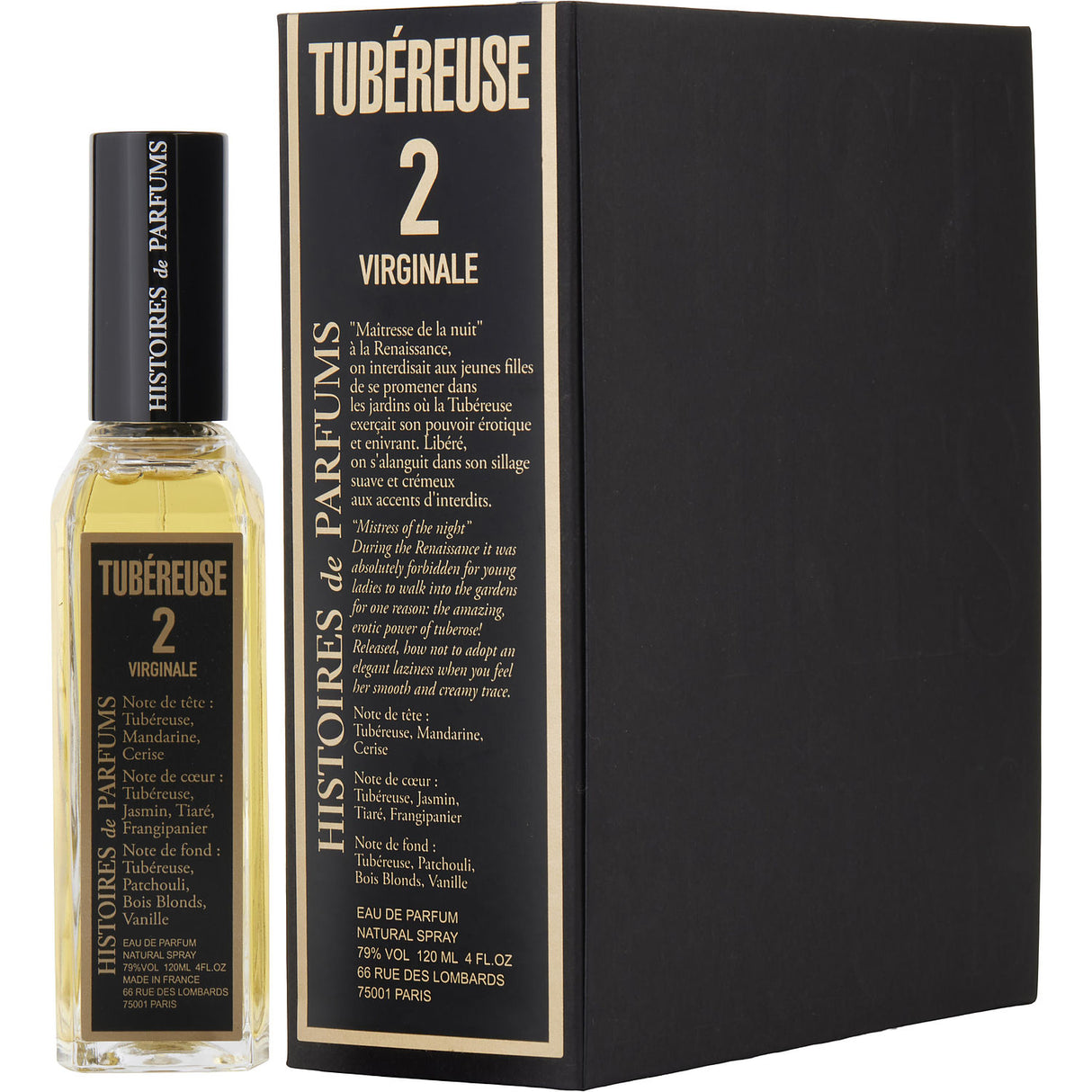 HISTOIRES DE PARFUMS TUBEREUSE 2 VIRGINALE by Histoires De Parfums - EAU DE PARFUM SPRAY 4 OZ - Women