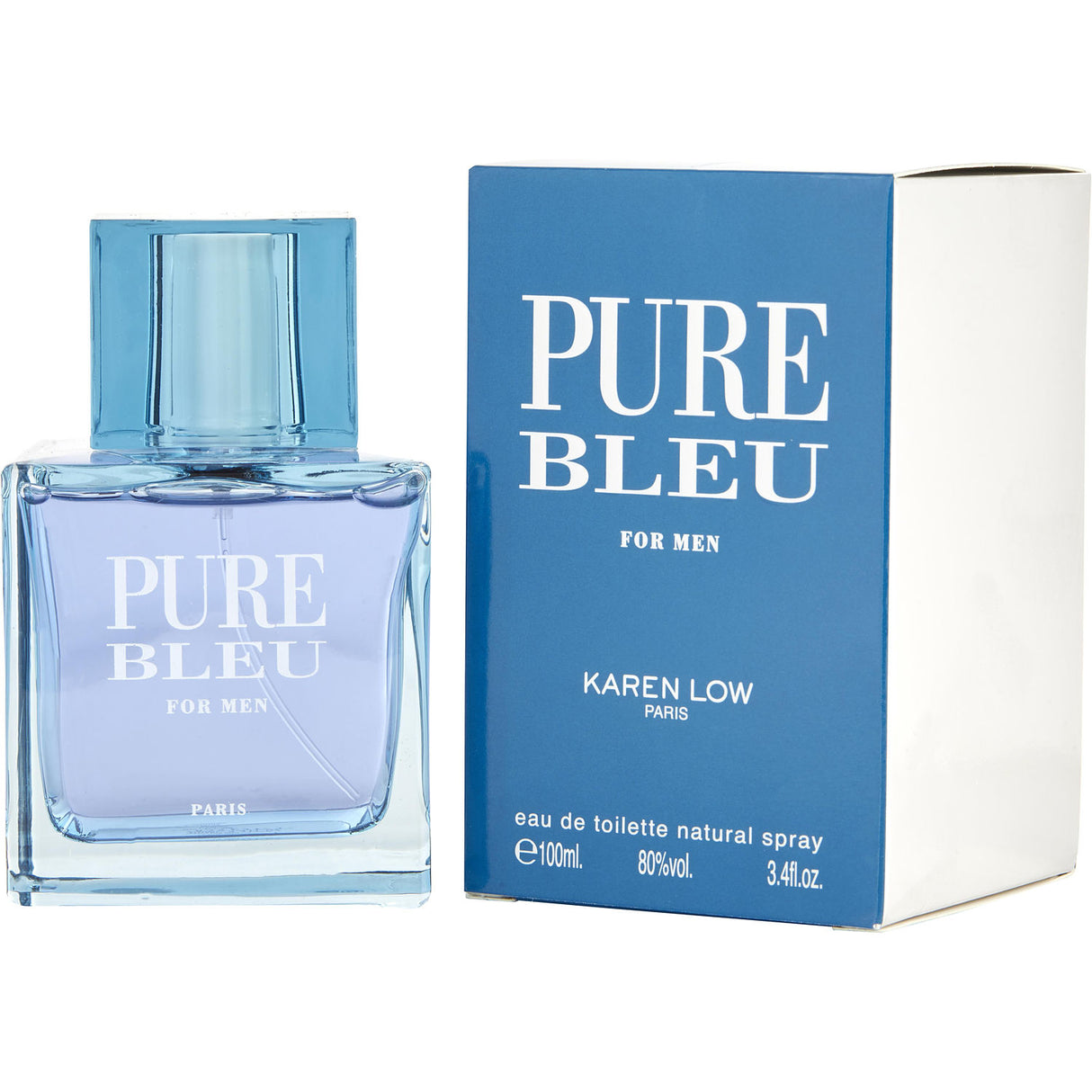 KAREN LOW PURE BLEU by Karen Low - EDT SPRAY 3.3 OZ - Men