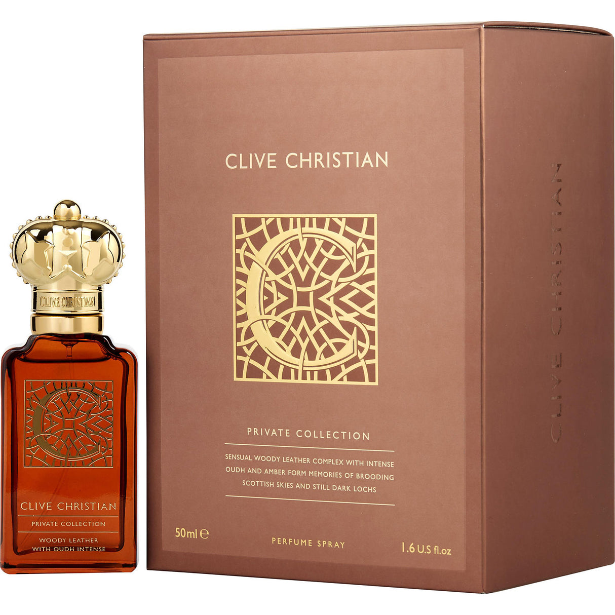 CLIVE CHRISTIAN C WOODY LEATHER by Clive Christian - PERFUME SPRAY 1.6 OZ (PRIVATE COLLECTION) - Men