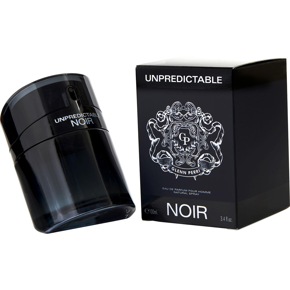 GLENN PERRI UNPREDICTABLE NOIR POUR HOMME by Glenn Perri - EAU DE PARFUM SPRAY 3.4 OZ - Men