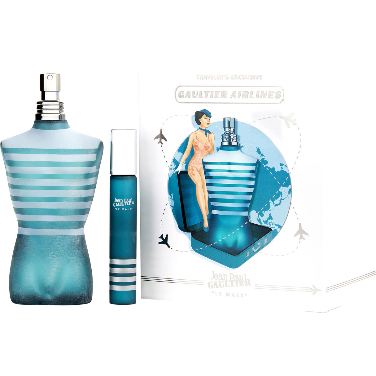 JEAN PAUL GAULTIER by Jean Paul Gaultier - EDT SPRAY 4.2 OZ & EDT SPRAY 0.68 OZ (TRAVEL OFFER) - Men