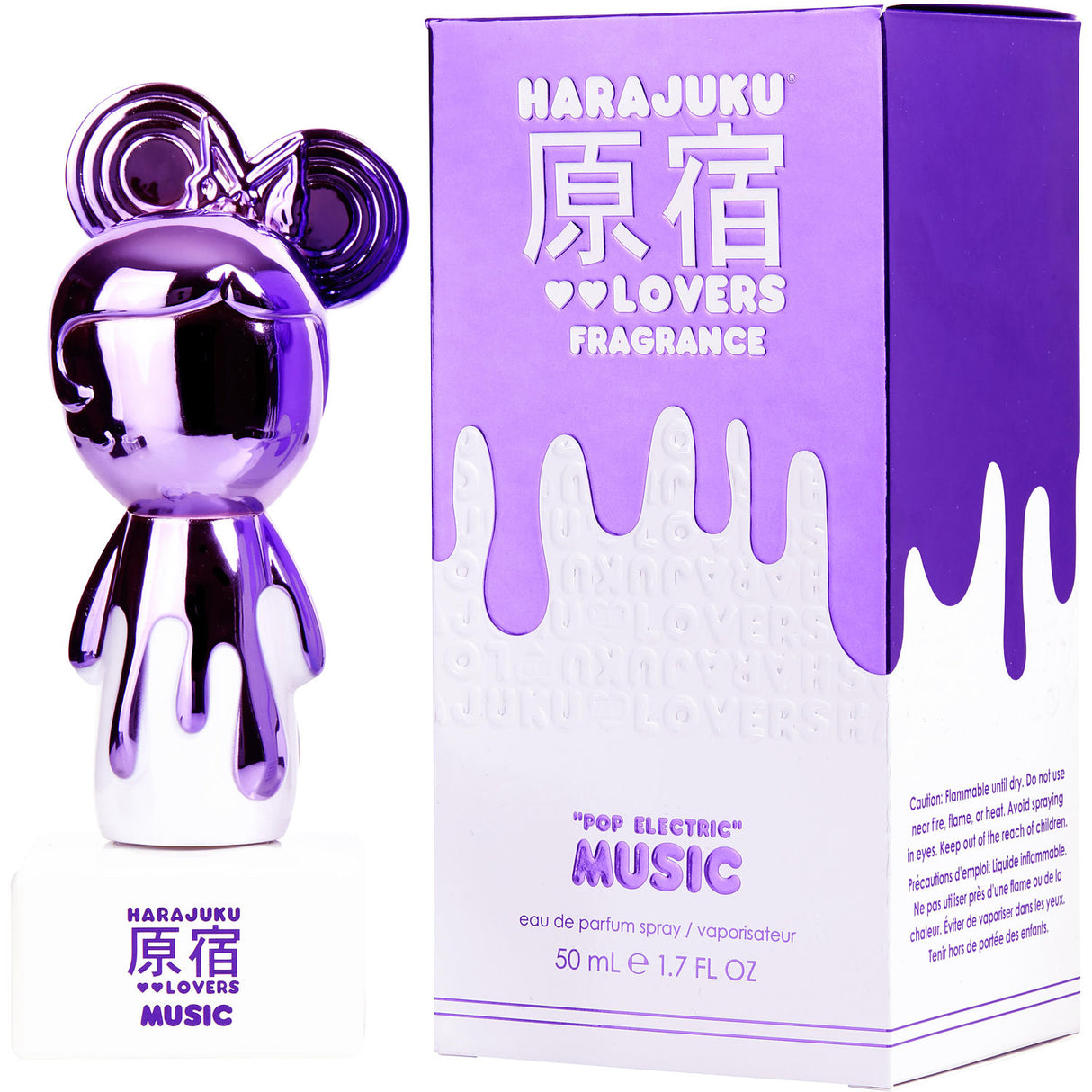 HARAJUKU LOVERS POP ELECTRIC MUSIC by Gwen Stefani - EAU DE PARFUM SPRAY 1.7 OZ - Women