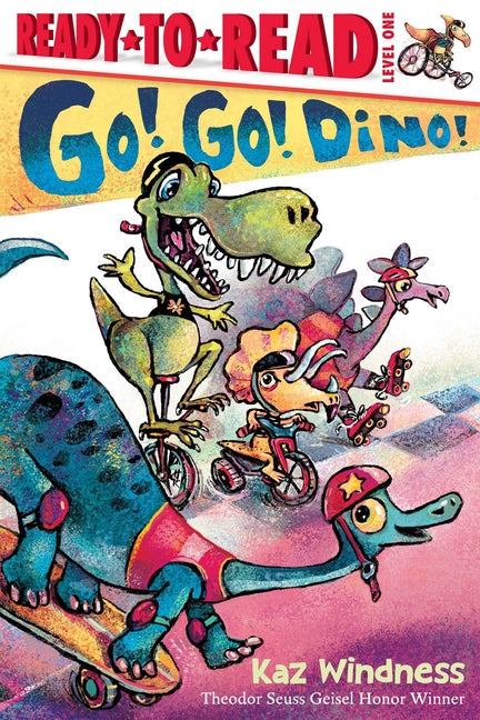 Go! Go! Dino!: Ready-To-Read Level 1 - Hardcover by Books by splitShops