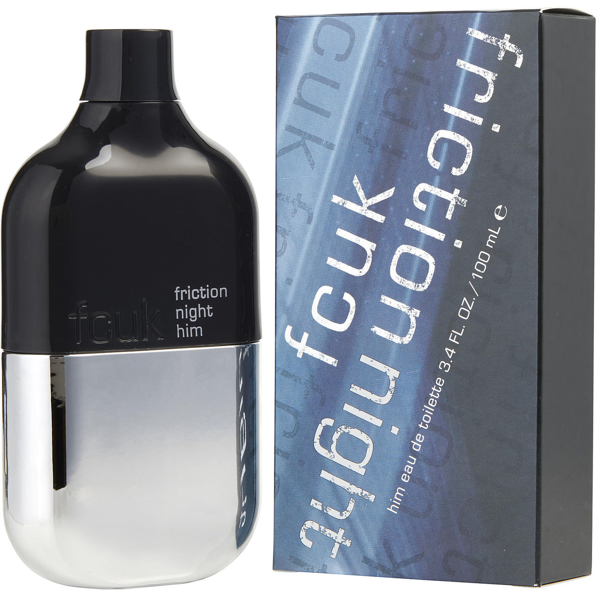 FCUK FRICTION NIGHT by French Connection - EDT SPRAY 3.4 OZ - Men