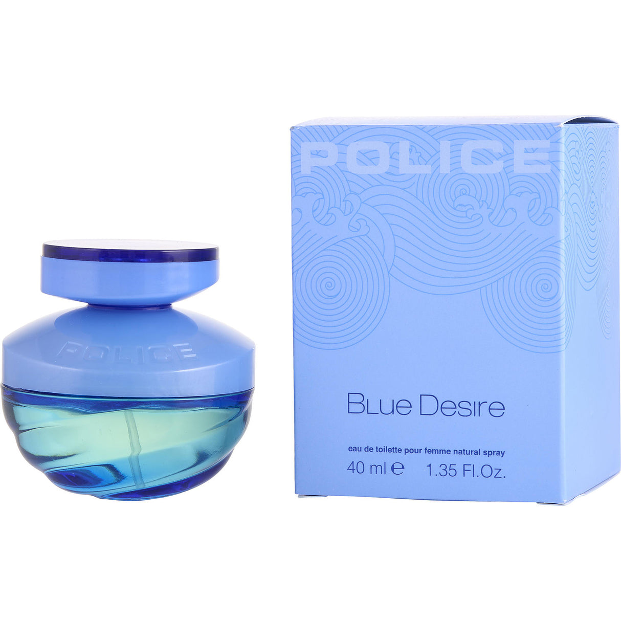 POLICE BLUE DESIRE by Police - EDT SPRAY 1.35 OZ - Women