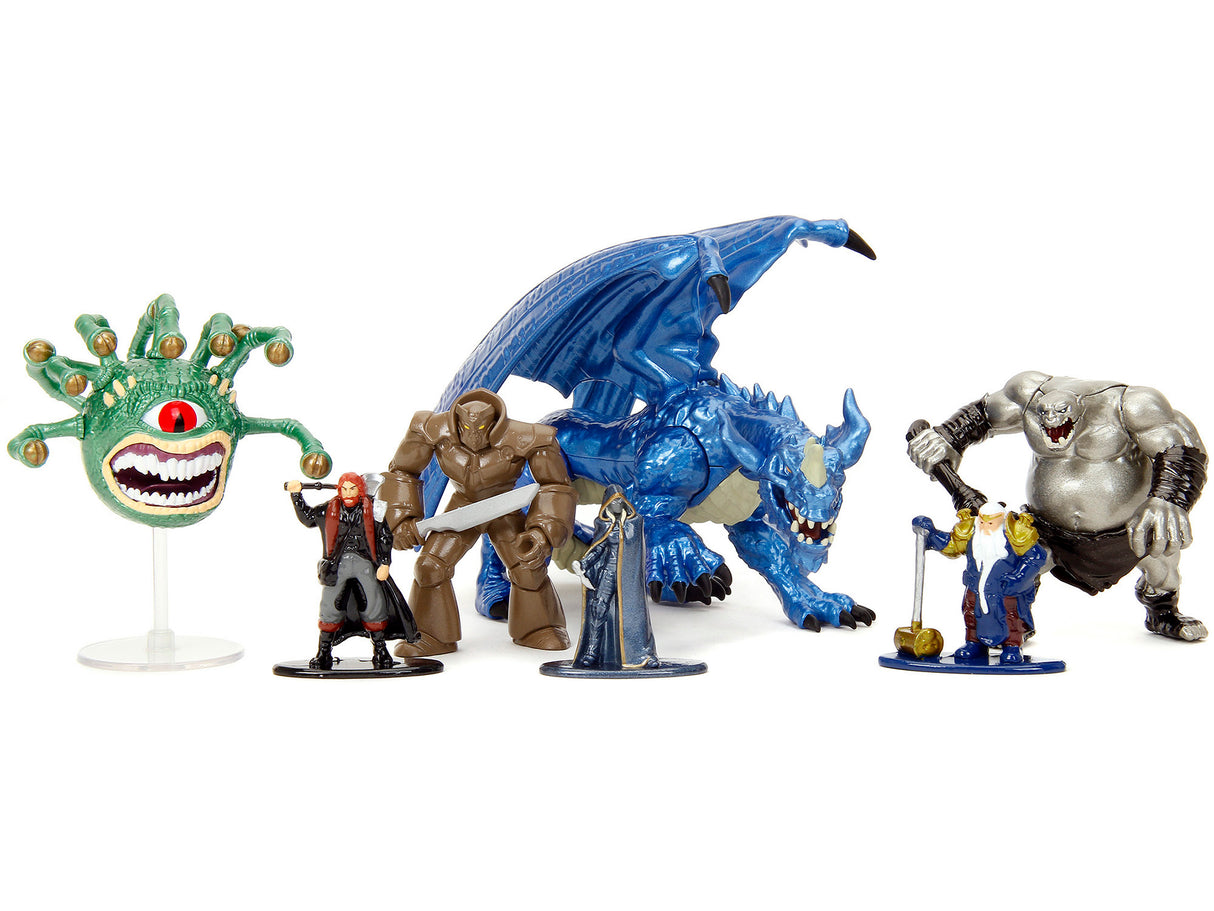 "Dungeons and Dragons" Set of 7 Diecast Figures by Jada