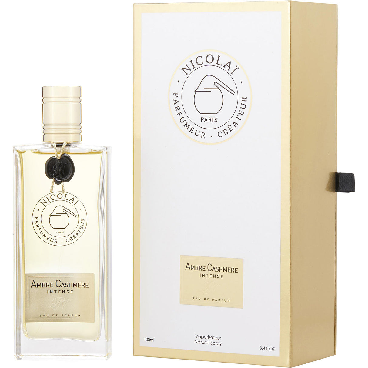 PARFUMS DE NICOLAI AMBRE CASHMERE INTENSE by Nicolai Parfumeur Createur - EAU DE PARFUM SPRAY 3.4 OZ - Unisex